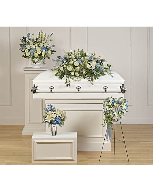 Multi-Colored | Mixed Bouquets | Tender Remembrance Collection Bouquet | Same Day Flower Delivery by Teleflora