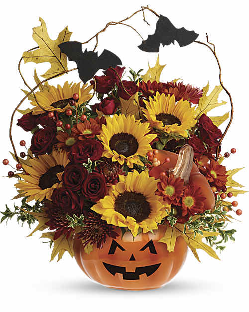 Multi-Colored | Mixed Bouquets | Trick & Treat Bouquet | Same Day Flower Delivery by Teleflora