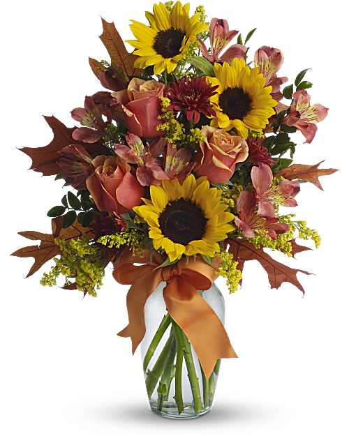 Multi-Colored | Mixed Bouquets | Warm Embrace Bouquet | Same Day Flower Delivery by Teleflora