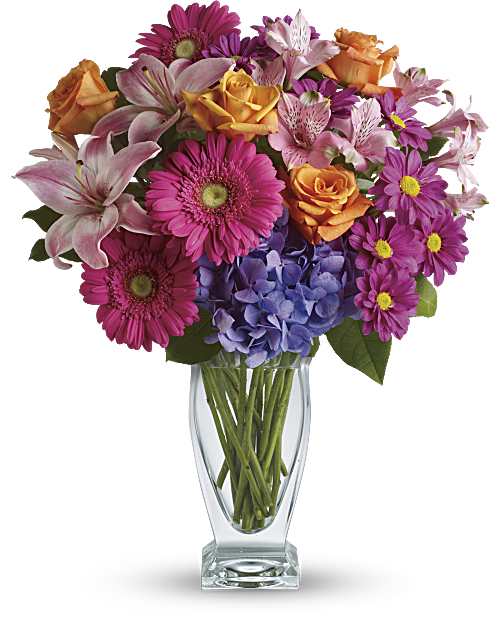 Multi-Colored | Mixed Bouquets | Wondrous Wishes Bouquet | Same Day Flower Delivery by Teleflora