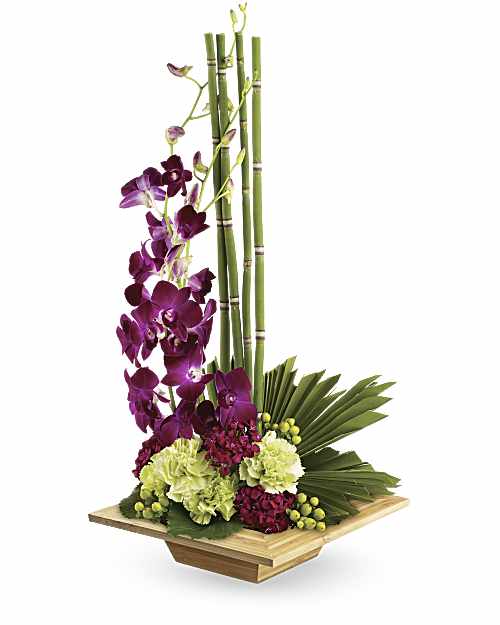 Multi-Colored | Mixed Bouquets | Zen Artistry Bouquet | Same Day Flower Delivery by Teleflora
