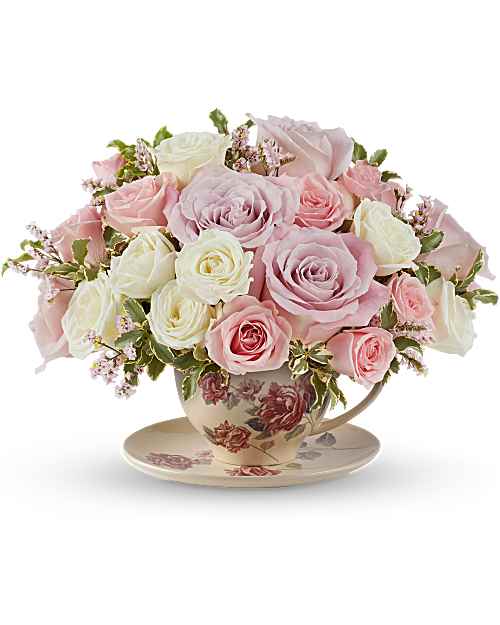 Multi-Colored | Roses | Blossoming Petals Bouquet | Same Day Flower Delivery by Teleflora