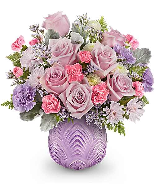 Multi-Colored | Roses | Dreamy Blooms Bouquet | Same Day Flower Delivery by Teleflora