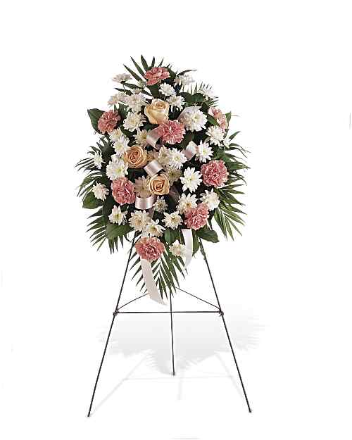 Multi-Colored | Roses | Gentle Thoughts Spray | Same Day Flower Delivery by Teleflora
