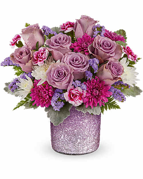 Multi-Colored | Roses | Radiant Reverie Bouquet | Same Day Flower Delivery by Teleflora