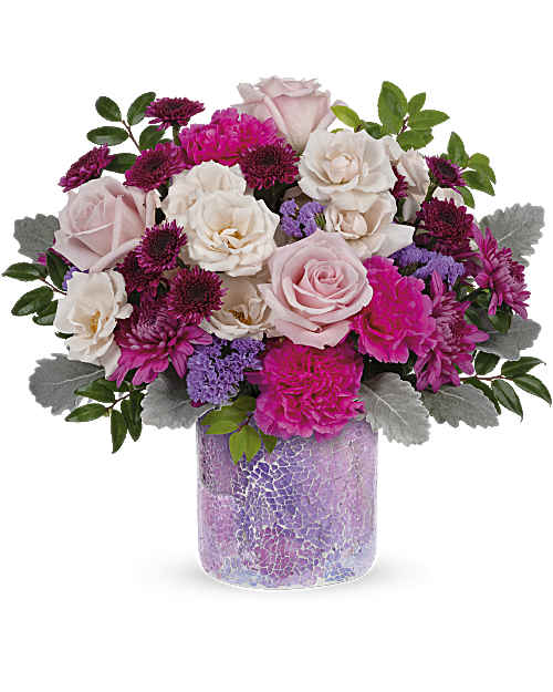Multi-Colored | Roses | Shining Beauty Bouquet | Same Day Flower Delivery by Teleflora
