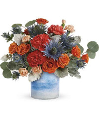 Multi-Colored | Roses | Standout Chic Bouquet | Same Day Flower Delivery by Teleflora