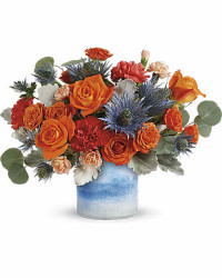 Multi-Colored | Roses | Standout Chic Bouquet | Same Day Flower Delivery by Teleflora