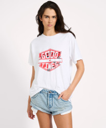 One Teaspoon Good Times Boyfriend Tee - White