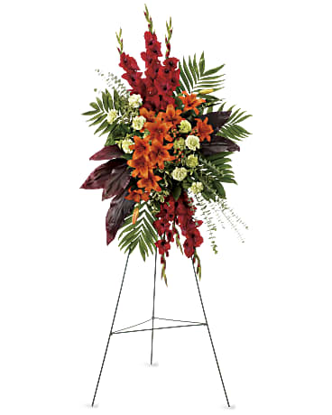 Orange | Mixed Bouquets | A New Sunrise Spray | Same Day Flower Delivery by Teleflora