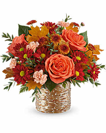 Orange | Mixed Bouquets | Chic Copper Bouquet | Same Day Flower Delivery by Teleflora