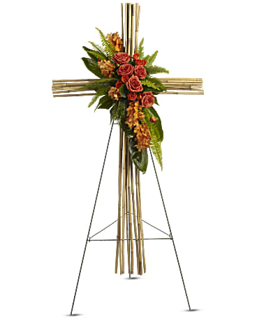Orange | Mixed Bouquets | River Cane Cross | Same Day Flower Delivery by Teleflora
