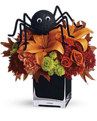 Orange | Mixed Bouquets | Spooky Sweet Bouquet | Same Day Flower Delivery by Teleflora