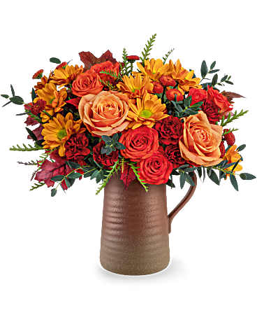 Orange | Mixed Bouquets | Terra Bloom Bouquet | Same Day Flower Delivery by Teleflora