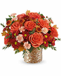 Orange | Mixed Bouquets | Chic Copper Bouquet | Same Day Flower Delivery by Teleflora