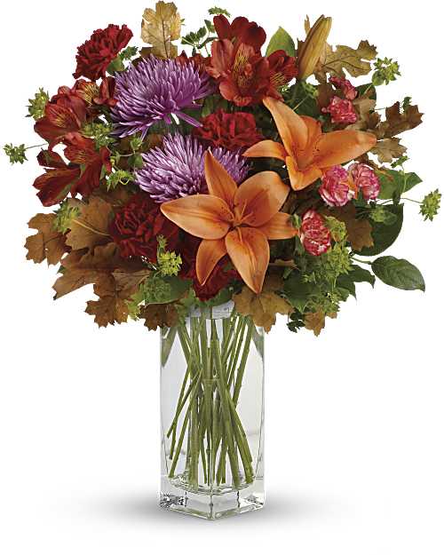 Orange | Mixed Bouquets | Fall Brights Bouquet | Same Day Flower Delivery by Teleflora