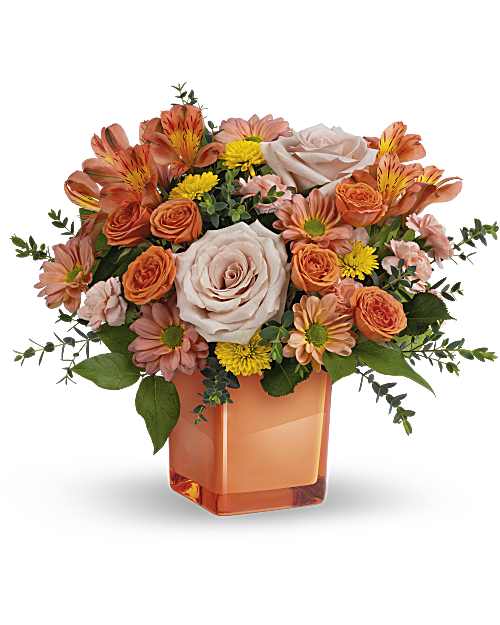 Orange | Mixed Bouquets | Orange Splendor Bouquet | Same Day Flower Delivery by Teleflora