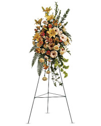 Orange | Mixed Bouquets | Sweet Remembrance Spray Bouquet | Same Day Flower Delivery by Teleflora