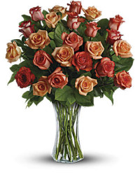 Orange | Roses | Sunrise Splendor Bouquet | Same Day Flower Delivery by Teleflora