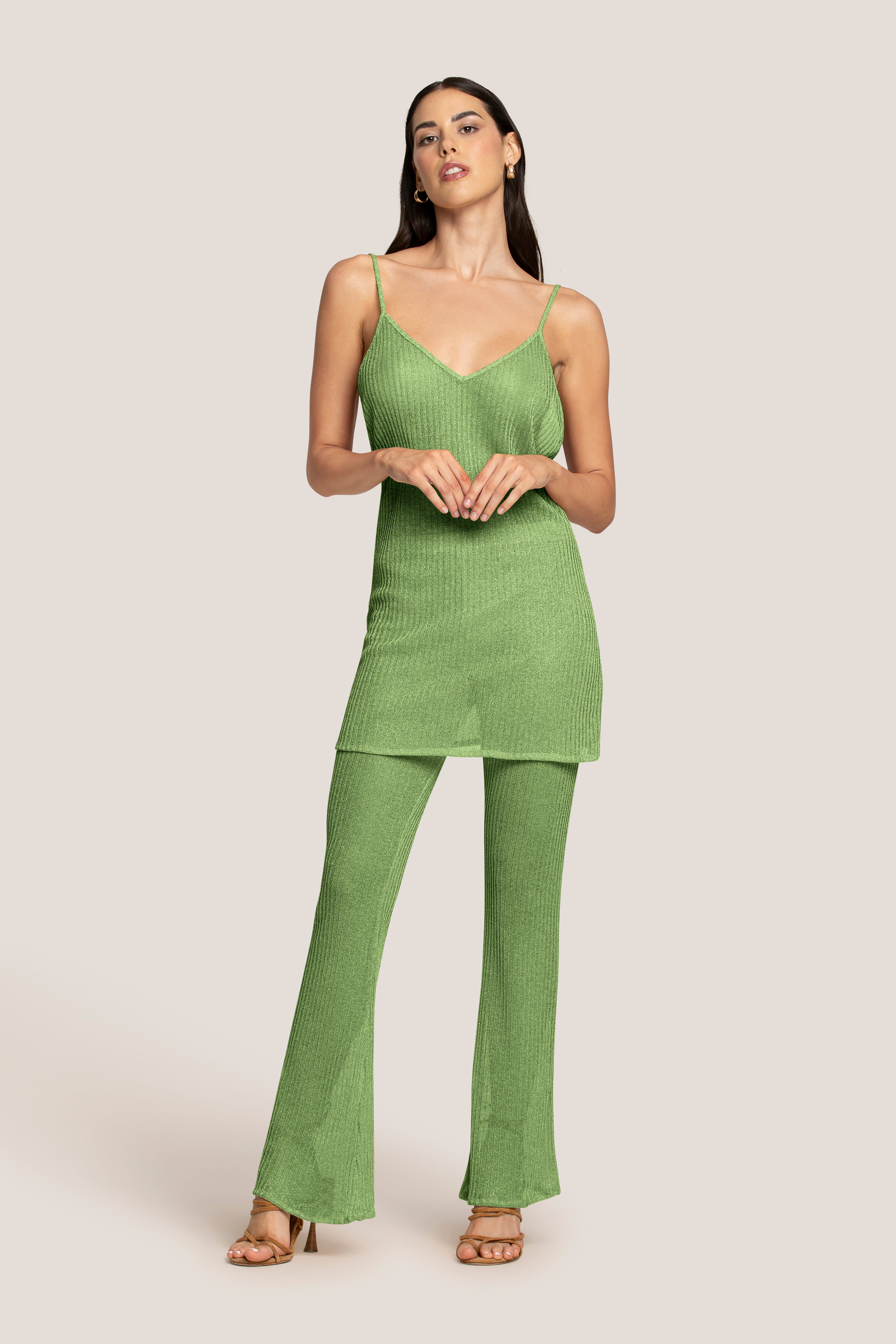 PANTALONI ZAMPA TRASPARENT SOFT