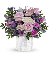 Pink | Mixed Bouquets | Alluring Mosaic Bouquet | Same Day Flower Delivery by Teleflora