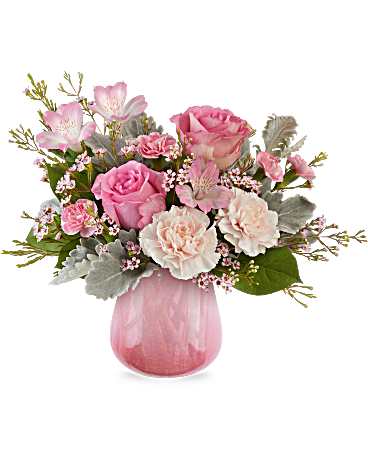 Pink | Mixed Bouquets | Darling Bloom Bouquet | Same Day Flower Delivery by Teleflora