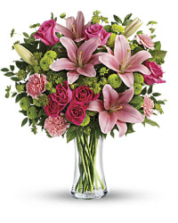 Pink | Mixed Bouquets | Dressed To Impress Bouquet | Same Day Flower Delivery by Teleflora