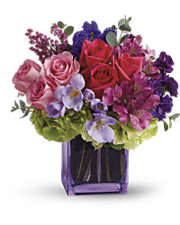 Pink | Mixed Bouquets | Exquisite Beauty | Same Day Flower Delivery by Teleflora