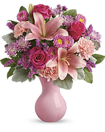 Pink | Mixed Bouquets | Lush Blush Bouquet | Same Day Flower Delivery by Teleflora