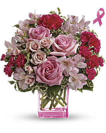Pink | Mixed Bouquets | Pink Grace Bouquet | Same Day Flower Delivery by Teleflora