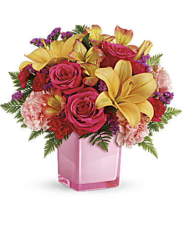 Pink | Mixed Bouquets | Pop Of Fun Bouquet | Same Day Flower Delivery by Teleflora