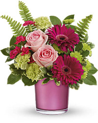 Pink | Mixed Bouquets | Regal Pink Ruby Bouquet | Same Day Flower Delivery by Teleflora