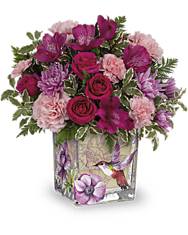 Pink | Mixed Bouquets | Sweet Hummingbird Bouquet | Same Day Flower Delivery by Teleflora