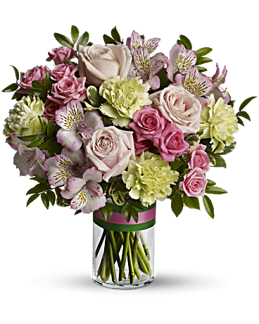 Pink | Mixed Bouquets | Wonderful You Bouquet | Same Day Flower Delivery by Teleflora