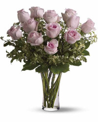 Pink | A Dozen Pink Roses | Same Day Flower Delivery by Teleflora