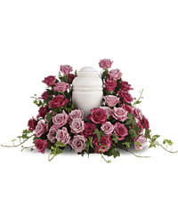 Pink | Bed Of Pink Roses | Same Day Flower Delivery by Teleflora