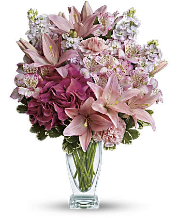 Pink | Mixed Bouquets | Blush Of Love Bouquet | Same Day Flower Delivery by Teleflora