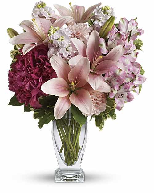 Pink | Mixed Bouquets | Blush Of Love Bouquet | Same Day Flower Delivery by Teleflora