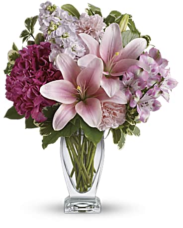 Pink | Mixed Bouquets | Blush Of Love Bouquet | Same Day Flower Delivery by Teleflora