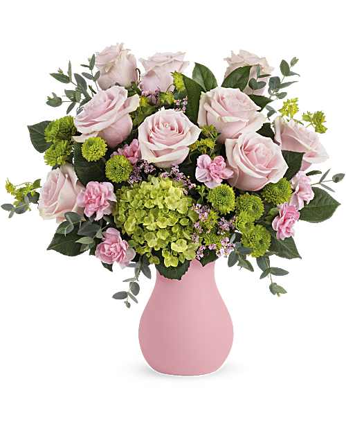 Pink | Mixed Bouquets | Breezy Pink Bouquet | Same Day Flower Delivery by Teleflora
