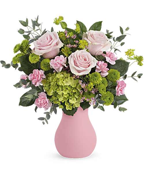 Pink | Mixed Bouquets | Breezy Pink Bouquet | Same Day Flower Delivery by Teleflora