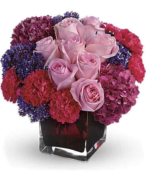 Pink | Mixed Bouquets | Enchanted Journey Bouquet | Same Day Flower Delivery by Teleflora