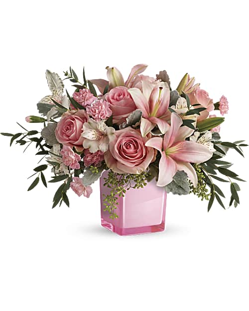 Pink | Mixed Bouquets | Fabulous Flora Bouquet | Same Day Flower Delivery by Teleflora