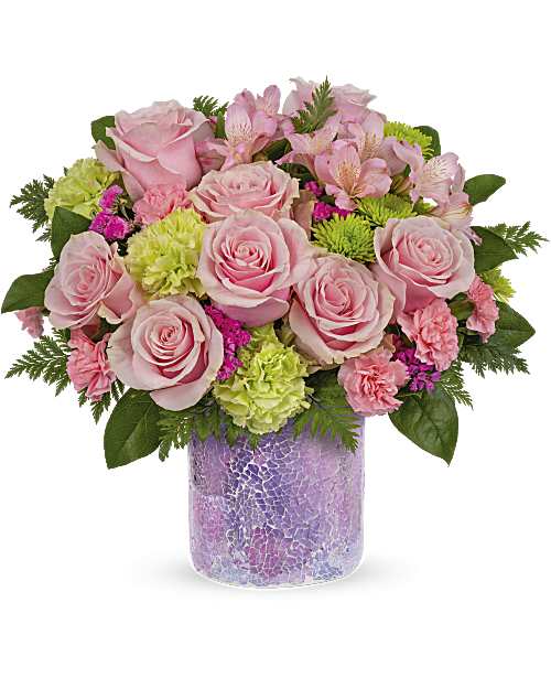Pink | Mixed Bouquets | Forever Shining Bouquet | Same Day Flower Delivery by Teleflora