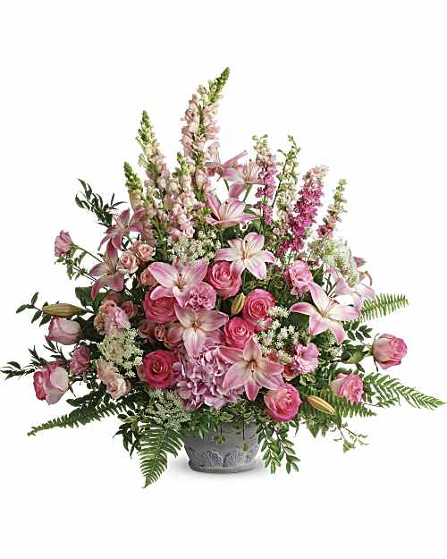 Pink | Mixed Bouquets | Graceful Glory Bouquet | Same Day Flower Delivery by Teleflora