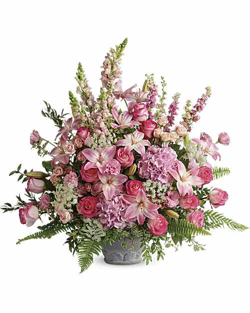 Pink | Mixed Bouquets | Graceful Glory Bouquet | Same Day Flower Delivery by Teleflora