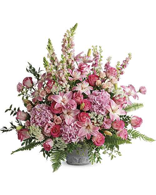 Pink | Mixed Bouquets | Graceful Glory Bouquet | Same Day Flower Delivery by Teleflora