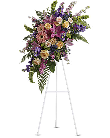 Pink | Mixed Bouquets | Heavenly Grace Spray | Same Day Flower Delivery by Teleflora