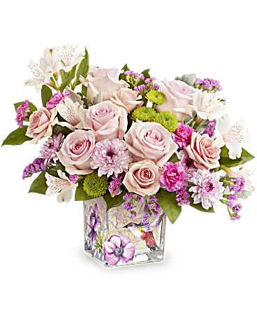 Pink | Mixed Bouquets | Hummingbird Surprise Bouquet | Same Day Flower Delivery by Teleflora