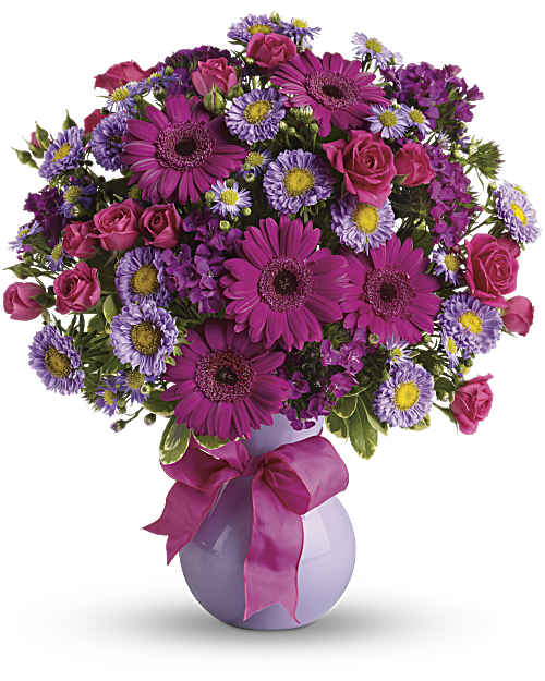 Pink | Mixed Bouquets | Joyful Jubilee Bouquet | Same Day Flower Delivery by Teleflora
